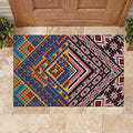 Tuvaluan and New Zealand Culture Rubber Doormat The Art of Kolose and Taniko - Aussie Hoodie