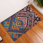 Tuvaluan and New Zealand Culture Rubber Doormat The Art of Kolose and Taniko - Aussie Hoodie