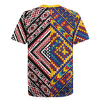 Tuvaluan and New Zealand Culture Rugby Jersey The Art of Kolose and Taniko - Aussie Hoodie