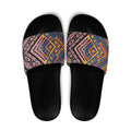 Tuvaluan and New Zealand Culture Slide Sandals The Art of Kolose and Taniko - Aussie Hoodie