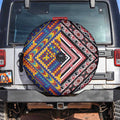 Tuvaluan and New Zealand Culture Spare Tire Cover The Art of Kolose and Taniko - Aussie Hoodie