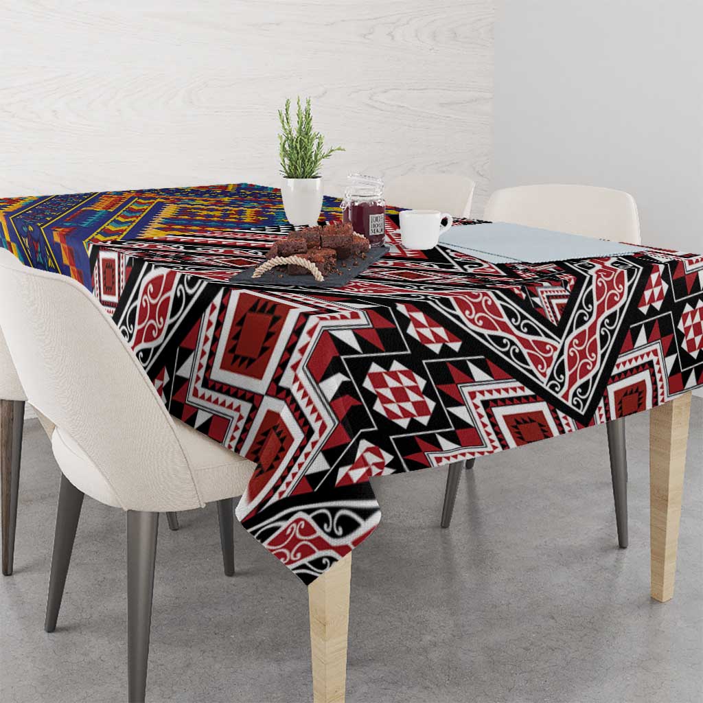 Tuvaluan and New Zealand Culture Tablecloth The Art of Kolose and Taniko - Aussie Hoodie