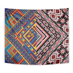 Tuvaluan and New Zealand Culture Tapestry The Art of Kolose and Taniko - Aussie Hoodie