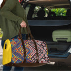 Tuvaluan and New Zealand Culture Travel Bag The Art of Kolose and Taniko - Aussie Hoodie