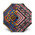 Tuvaluan and New Zealand Culture Umbrella The Art of Kolose and Taniko - Aussie Hoodie