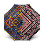 Tuvaluan and New Zealand Culture Umbrella The Art of Kolose and Taniko - Aussie Hoodie