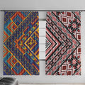 Tuvaluan and New Zealand Culture Window Curtain The Art of Kolose and Taniko - Aussie Hoodie