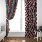 Tuvaluan and New Zealand Culture Window Curtain The Art of Kolose and Taniko - Aussie Hoodie