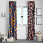 Tuvaluan and New Zealand Culture Window Curtain The Art of Kolose and Taniko - Aussie Hoodie