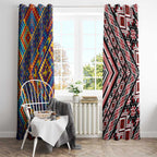 Tuvaluan and New Zealand Culture Window Curtain The Art of Kolose and Taniko - Aussie Hoodie