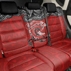 Aotearoa Toitu Te Tiriti Back Car Seat Cover Taniwha Tribal Motifs
