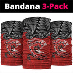 Aotearoa Toitu Te Tiriti Neck Gaiter Taniwha Tribal Motifs