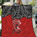Aotearoa Toitu Te Tiriti Quilt Taniwha Tribal Motifs
