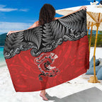Aotearoa Toitu Te Tiriti Sarong Taniwha Tribal Motifs