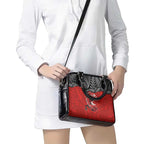 Aotearoa Toitu Te Tiriti Shoulder Handbag Taniwha Tribal Motifs