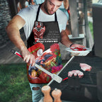 Aotearoa Toitu Te Tiriti Apron Waitangi-Honour The Treaty NZ Tuatara and Plants