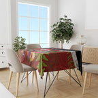 Aotearoa Toitu Te Tiriti Tablecloth Waitangi-Honour The Treaty NZ Tuatara and Plants