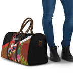 Aotearoa Toitu Te Tiriti Travel Bag Waitangi-Honour The Treaty NZ Tuatara and Plants