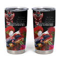 Aotearoa Toitu Te Tiriti Tumbler Cup Waitangi-Honour The Treaty NZ Tuatara and Plants
