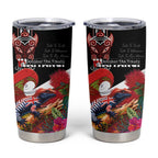 Aotearoa Toitu Te Tiriti Tumbler Cup Waitangi-Honour The Treaty NZ Tuatara and Plants