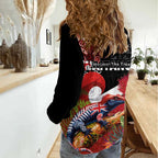 Aotearoa Toitu Te Tiriti Women Casual Shirt Waitangi-Honour The Treaty NZ Tuatara and Plants