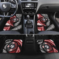 Tonga and New Zealand Together Car Mats Ngatu Art Tribal Maori Tattoo and Silver Fern