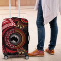 Tonga and Australia Together Luggage Cover Ngatu Art Tribal Aboriginal Tattoo Pattern