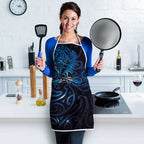 New Zealand New Year-Matariki Apron Aotearoa Maori Tattoo Galaxy Sky