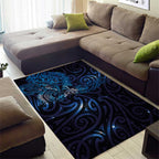 New Zealand New Year-Matariki Area Rug Aotearoa Maori Tattoo Galaxy Sky