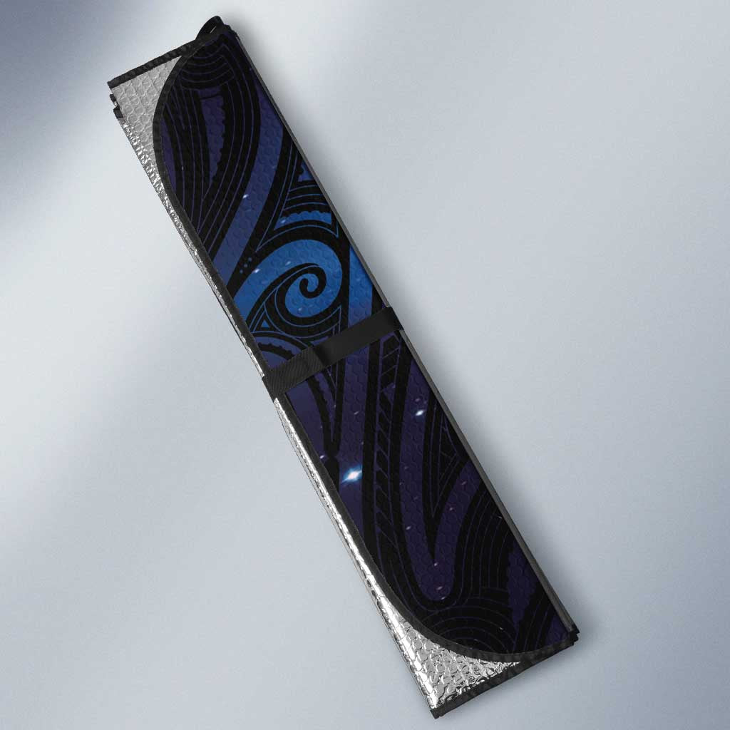 New Zealand New Year-Matariki Auto Sun Shade Aotearoa Maori Tattoo Galaxy Sky