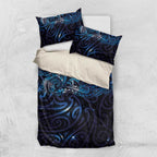 New Zealand New Year-Matariki Bedding Set Aotearoa Maori Tattoo Galaxy Sky