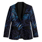 New Zealand New Year-Matariki Blazer Aotearoa Maori Tattoo Galaxy Sky
