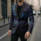 New Zealand New Year-Matariki Blazer Aotearoa Maori Tattoo Galaxy Sky
