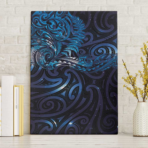 New Zealand New Year-Matariki Canvas Wall Art Aotearoa Maori Tattoo Galaxy Sky