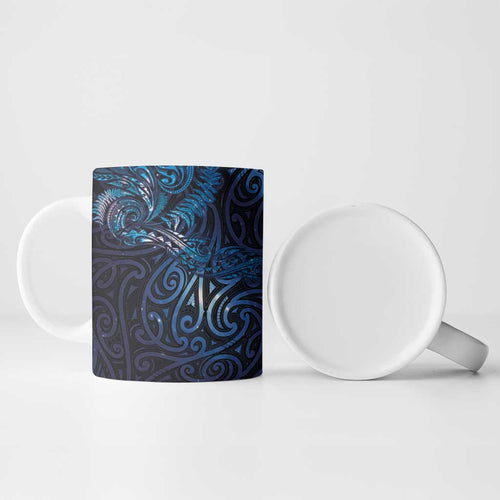 New Zealand New Year-Matariki Ceramic Mug Aotearoa Maori Tattoo Galaxy Sky