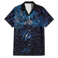 New Zealand New Year-Matariki Family Matching Mermaid Dress and Hawaiian Shirt Aotearoa Maori Tattoo Galaxy Sky