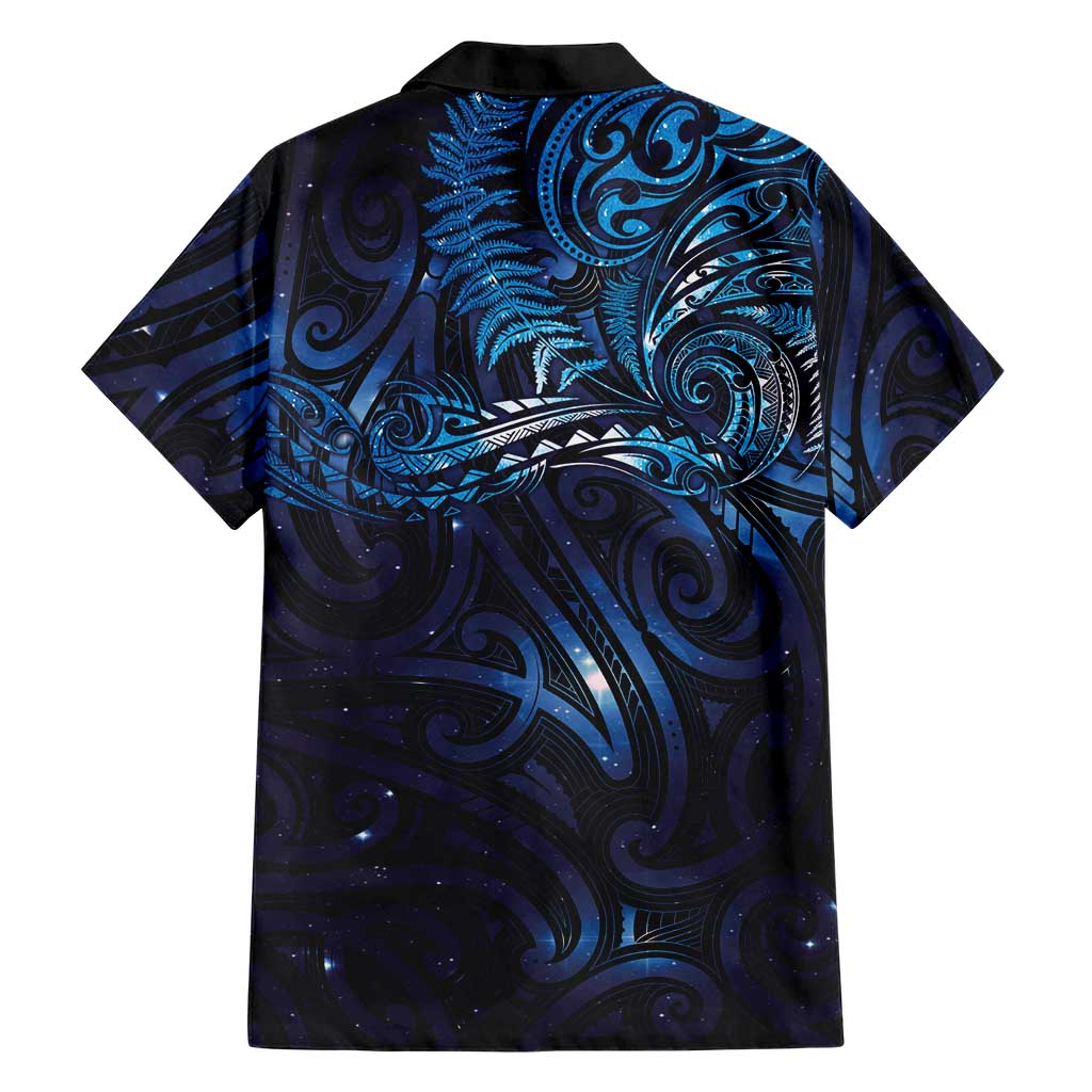 New Zealand New Year-Matariki Family Matching Mermaid Dress and Hawaiian Shirt Aotearoa Maori Tattoo Galaxy Sky