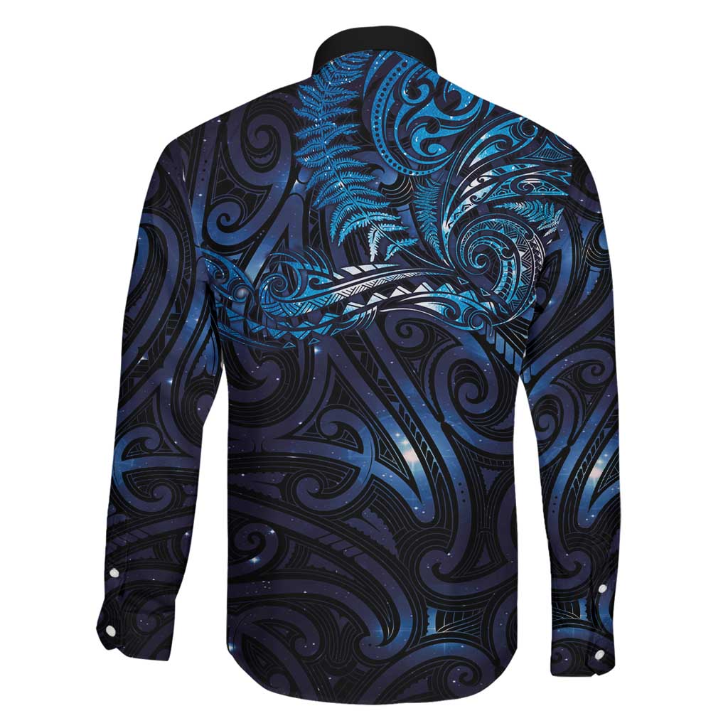 New Zealand New Year-Matariki Family Matching Puletasi and Hawaiian Shirt Aotearoa Maori Tattoo Galaxy Sky