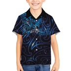 New Zealand New Year-Matariki Hawaiian Shirt Aotearoa Maori Tattoo Galaxy Sky