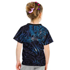 New Zealand New Year-Matariki Kid T Shirt Aotearoa Maori Tattoo Galaxy Sky