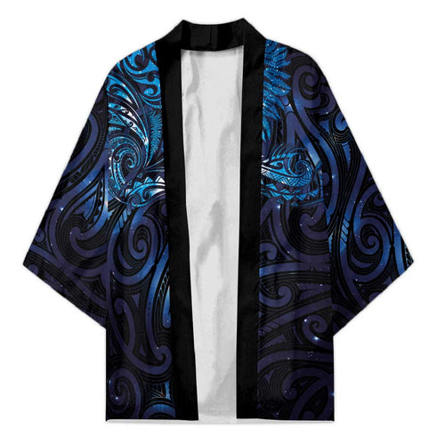 New Zealand New Year-Matariki Kimono Aotearoa Maori Tattoo Galaxy Sky