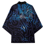 New Zealand New Year-Matariki Kimono Aotearoa Maori Tattoo Galaxy Sky