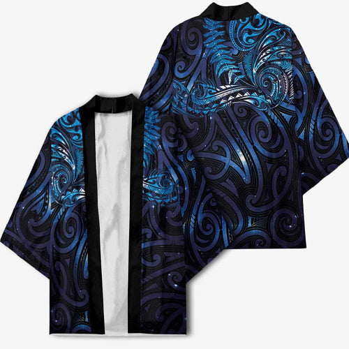 New Zealand New Year-Matariki Kimono Aotearoa Maori Tattoo Galaxy Sky