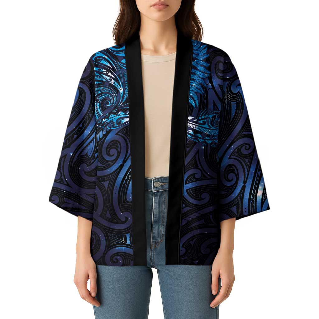 New Zealand New Year-Matariki Kimono Aotearoa Maori Tattoo Galaxy Sky
