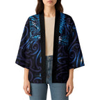 New Zealand New Year-Matariki Kimono Aotearoa Maori Tattoo Galaxy Sky