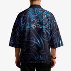 New Zealand New Year-Matariki Kimono Aotearoa Maori Tattoo Galaxy Sky
