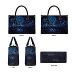 New Zealand New Year-Matariki Leather Bag Aotearoa Maori Tattoo Galaxy Sky