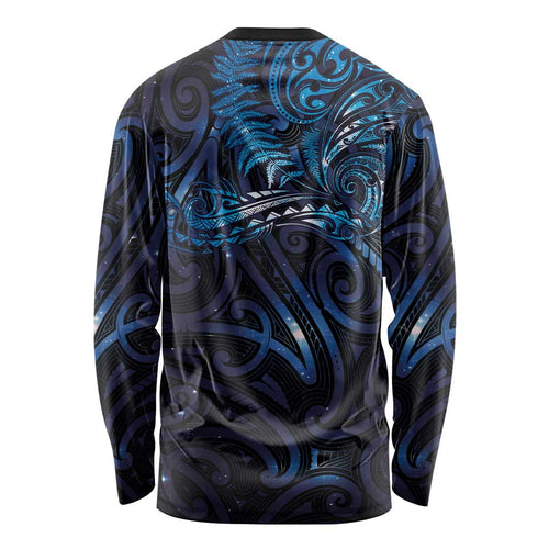 New Zealand New Year-Matariki Long Sleeve Shirt Aotearoa Maori Tattoo Galaxy Sky