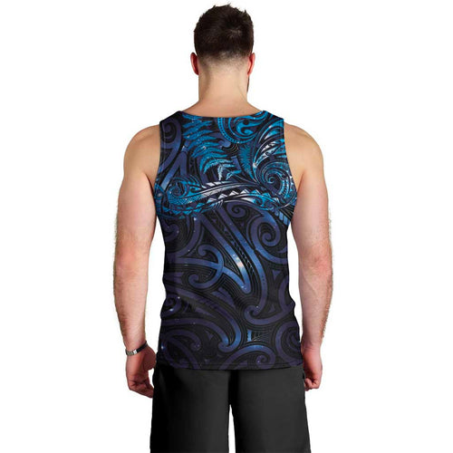 New Zealand New Year-Matariki Men Tank Top Aotearoa Maori Tattoo Galaxy Sky