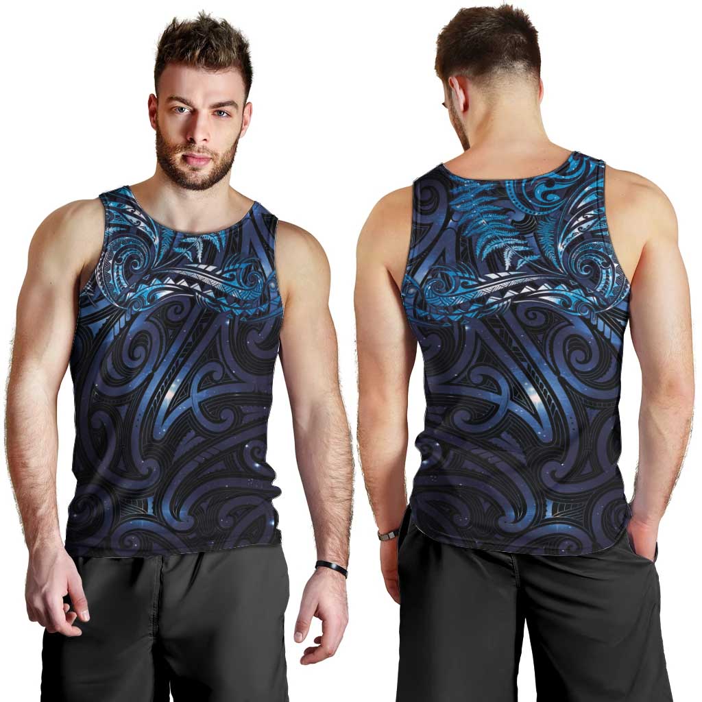 New Zealand New Year-Matariki Men Tank Top Aotearoa Maori Tattoo Galaxy Sky